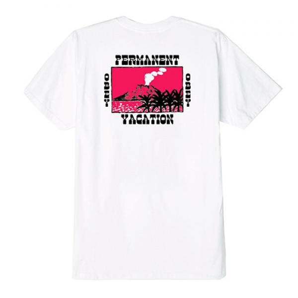 (163081757) PERMANENT VACATION 2 TEE-WHT